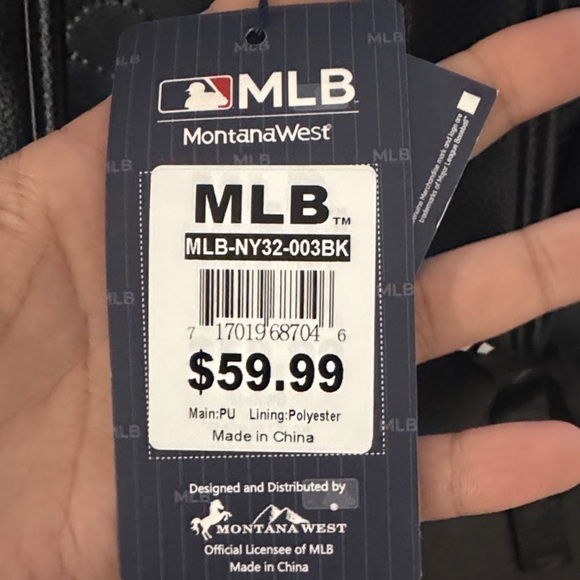 MLB New York Yankees Black Fashion Backpack - Picture 3 of 6